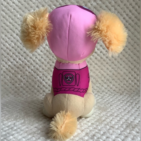 Paw Patrol Plush Skye Nickelodeon Spin Master Stuffed Animal Toy Pink Girl Dog - Picture 4 of 9